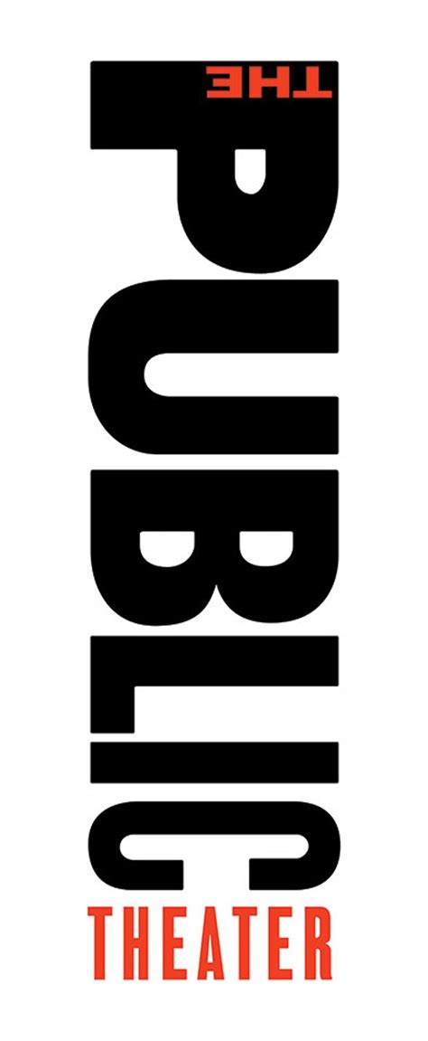 The Public Theater Paula Scher Typographic Logo Typographic Logo Design