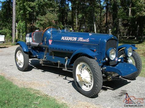 Rare 1929 Marmon Boat Tail Race Car
