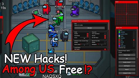 For now, it's the best way to get rid of cheaters and hackers in among us. AMONG US NEW HACKS PC/MAC FREE CHEAT (DIRECT DOWNLOAD LINK ...