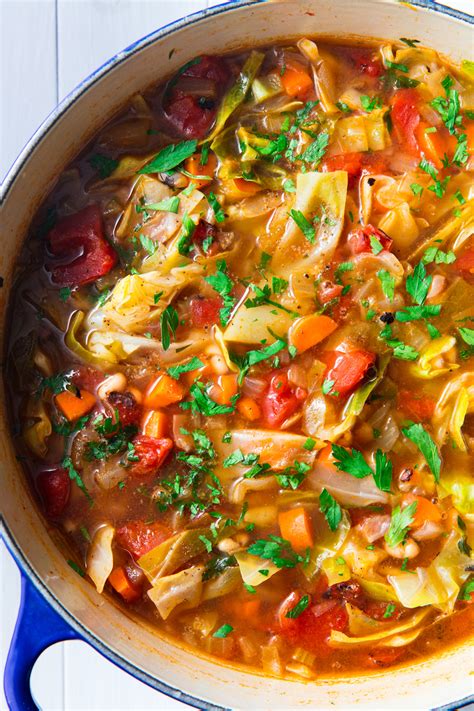 Brush mixture of oil, butter, and spices onto cabbage. 60+ Best Winter Soups and Stews - Easy Recipes for Warm ...