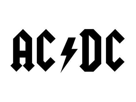 Acdc Hard Rock Band Logo Png Vector In Svg Pdf Ai Cdr Format