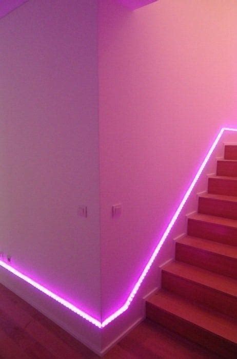 Impressive ceiling design using modern led strip lighting for living room decorating ideas with unique furniture pieces dreaming complete solution provider. 23 Stunning Ways To Add Color To Your Walls