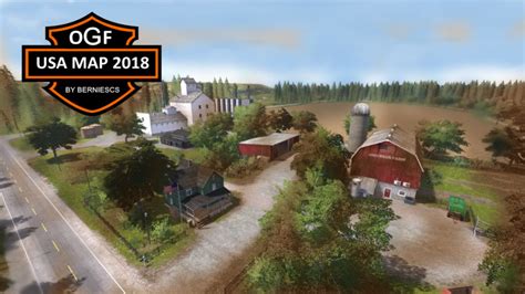 Ogf Usa Map 2018 V 3 Fs17 Farming Simulator 17 Mod Fs 2017 Mod