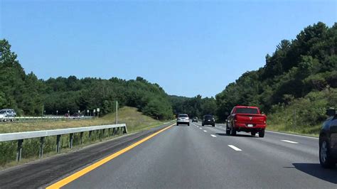 Adirondack Northway Interstate 87 Exits 20 To 23 Northbound Youtube