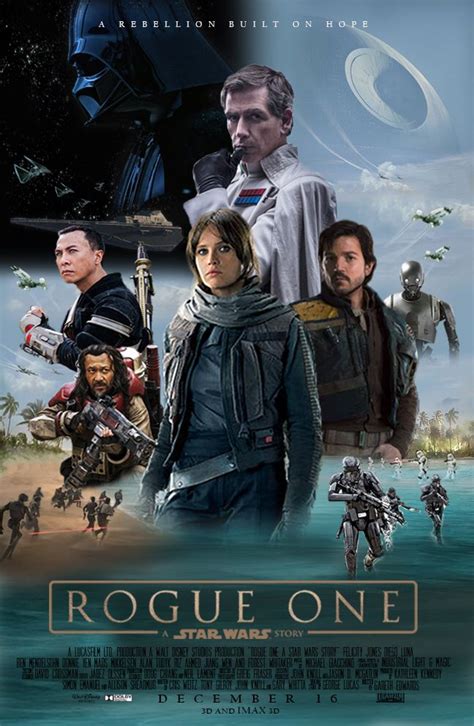 Rogue One Fan Made Poster Rogue One Star Wars Star Wars Movies