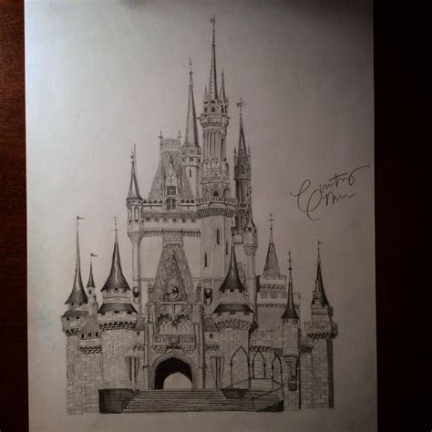 Castle Pencil Drawing At Getdrawings Free Download