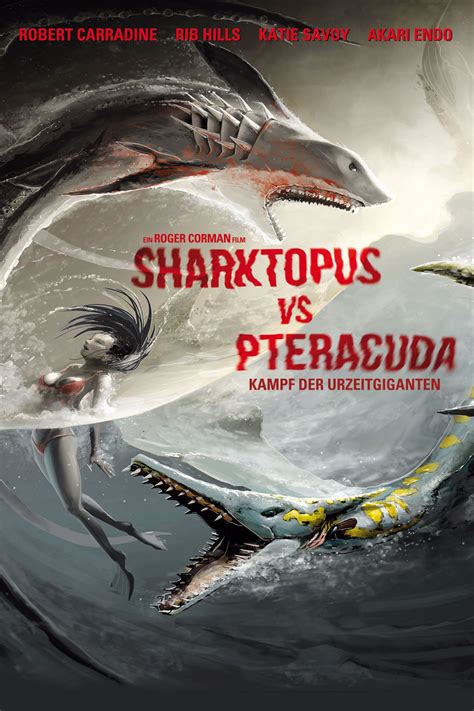 Sharktopus Vs Pteracuda 2015 Posters — The Movie Database Tmdb