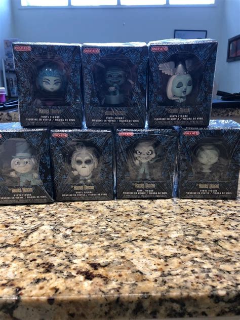 Target Exclusive Haunted Mansion Mini Set Of 7 All Boxes Are Great