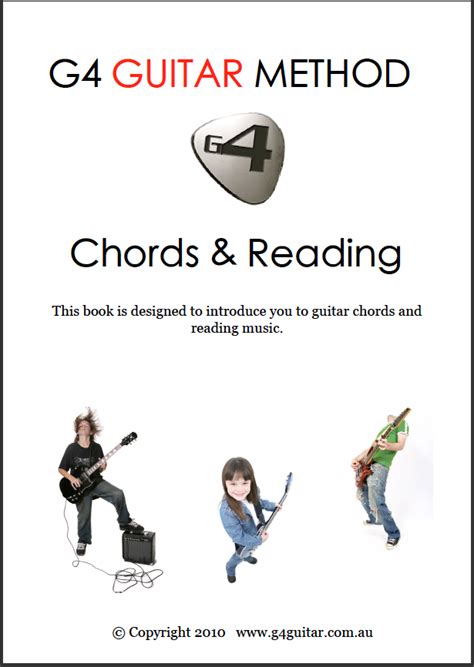 G4 Guitar Method Student Site The Chords And Reading Book