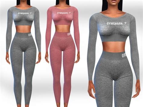 Athletic Full Outfits By Saliwa At Tsr Sims 4 Updates
