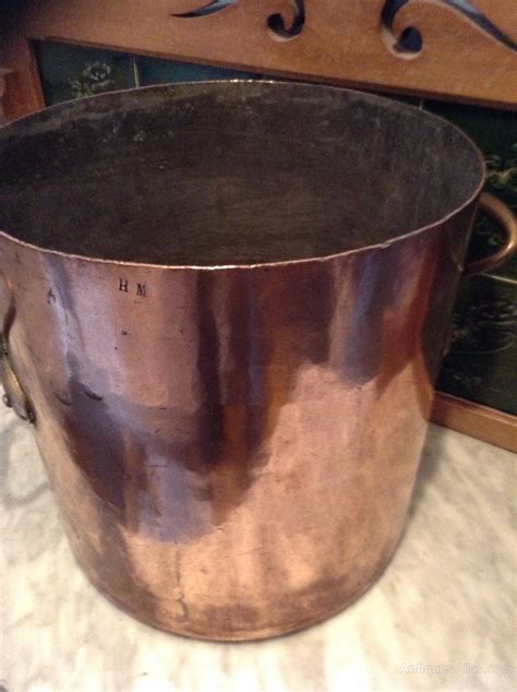 Antiques Atlas French Vintage Large Copper Marmite Cauldron