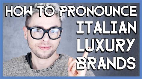 Sferra is a stalwart in the luxury the italian bedding maker uses the highest thread quality on all of its products. How To Pronounce Italian Luxury Brands - YouTube