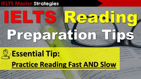 Ielts Reading Preparation Reading Fast And Slow Ielts Master
