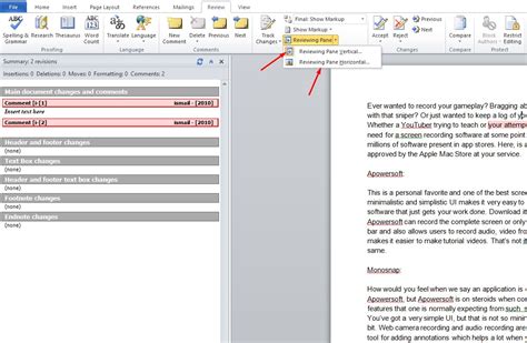 How To Add Comments In Word 2010 Documents Ubergizmo