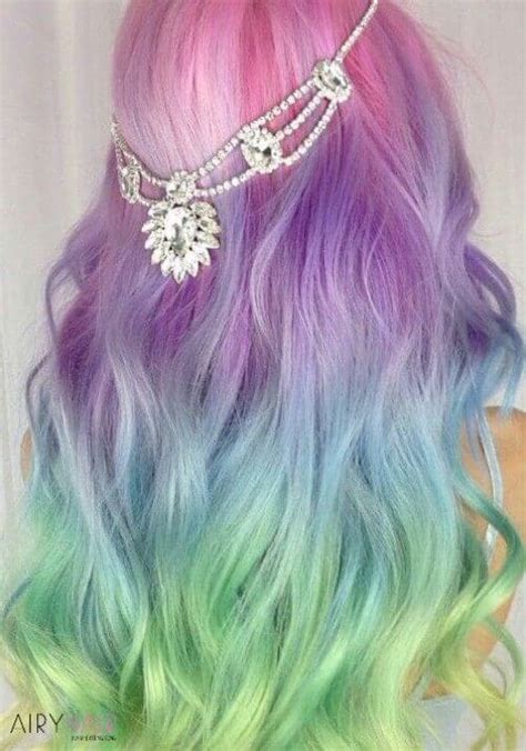 37 Breathtaking Mermaid Inspired Hairstyles With Hair Extensions