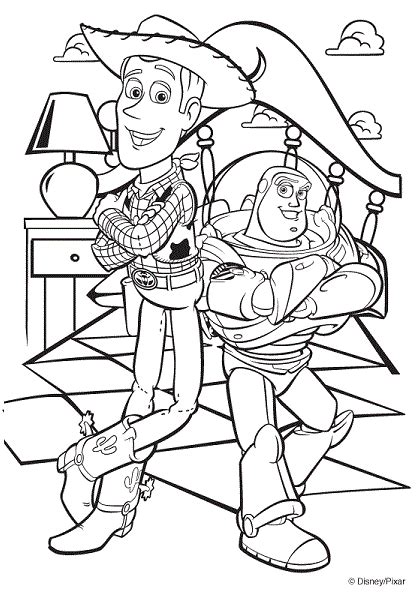 Free printable toys coloring pages. Free Toy Story Coloring Pages, Toy Story 2 Coloring pages ...