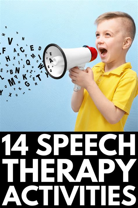 Speech Therapy Activities 14 Articulation Exercises For Kids