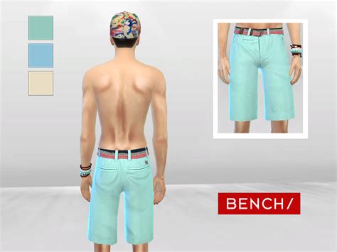 The Sims Resource Rolling Bermuda Shorts