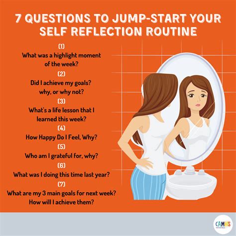 7 Questions To Jump Start Your Self Reflection Routine Camhs