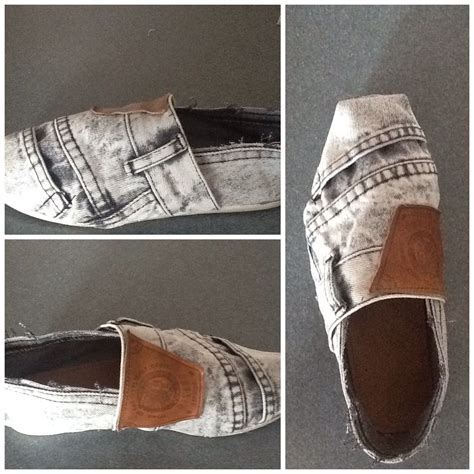 We did not find results for: DIY Jean shoes! I made these today and they are actually really simple and they're way ...