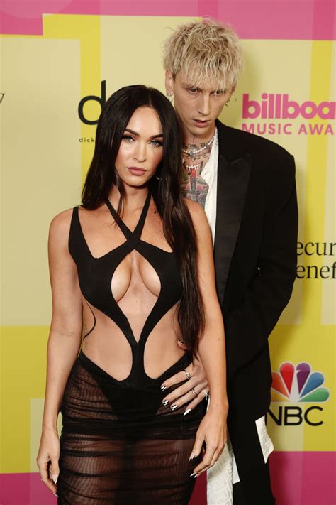 Megan Fox Pictured At The 2021 Billboard Music Awards In Los Angeles