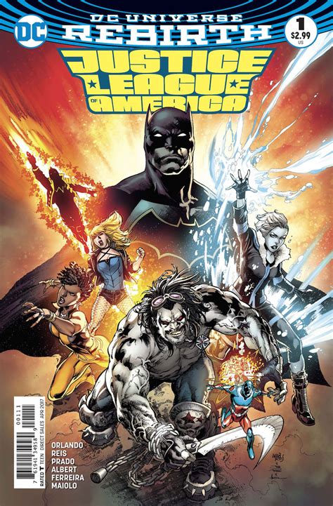 Dc Comics Rebirth Spoilers Justice League Of America 1
