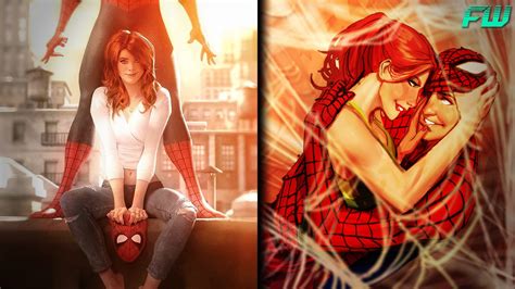 Spiderman And Mary Jane Kiss Wallpaper
