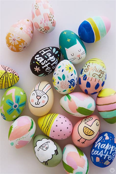Eggs contain calcium, as well as traces of other elements including magnesium. 2018 Easter egg decorating: Ideas from designers and illustrators - Think.Make.Share.