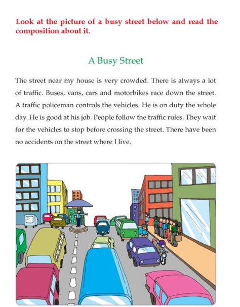 To a garbage collection routine). Writing skill -grade 3 - picture composition (2) | Picture ...