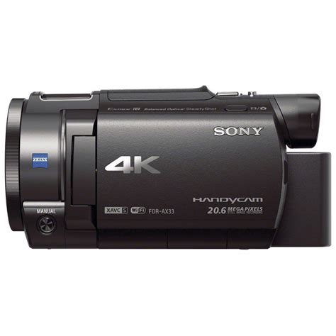 Buy Sony Fdr Ax33 4k Ultra Hd Camcorder Best Price Online Camera