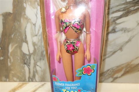 Vintage Mattel Tropical Splash Bikini Barbie Doll New Damaged Box EBay