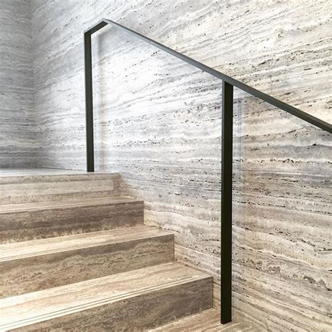 Travertin Stairs Detail Brioni Store In Paris By David Chipperfield