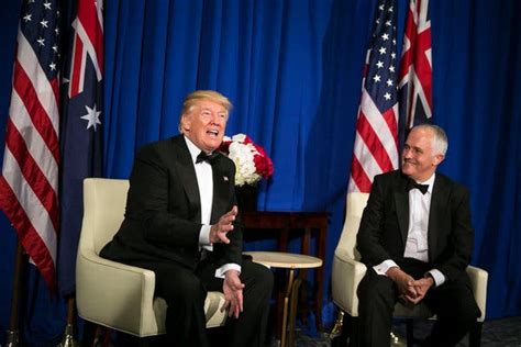 Malcolm Turnbull Australian Leader Pokes Fun At Trump In Leaked