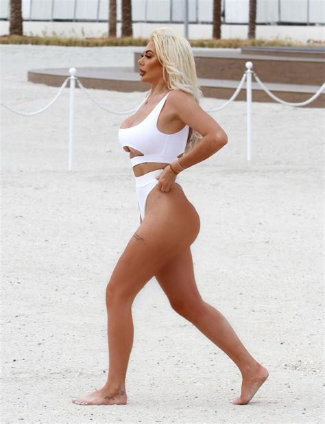Chloe Ferry Shows Off All Her Voluptuous Curves In Ibiza 11 Photos Thefappening