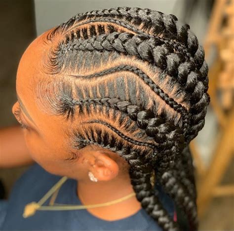 All back cornrows - Melaninterest