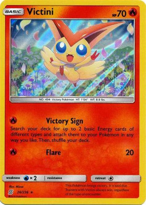 We did not find results for: Pokemon Trading Card Game Unified Minds Single Card Rare Holo Victini 26 - ToyWiz
