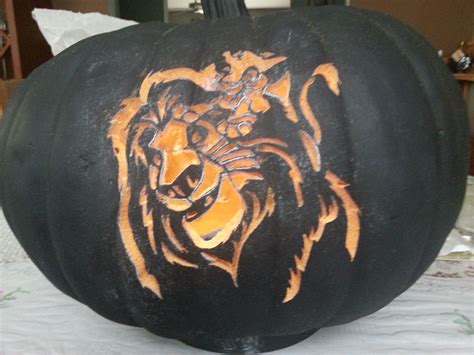 Lion King Mufasa And Simba My Pumpkin Carvings