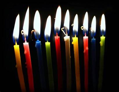 Candle Colour Bougie Lumiere Lighting Hanukkah Candela