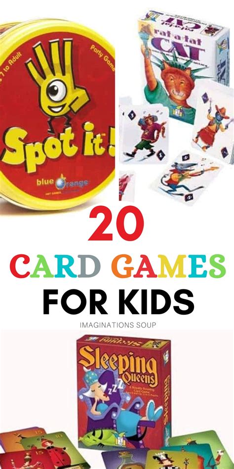 20 Best Card Games For Kids Card Games For Kids Fun Card Games