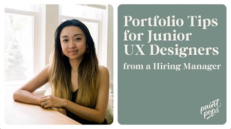 Portfolio Tips For Jr Ux Designers From A Hiring Manager Youtube