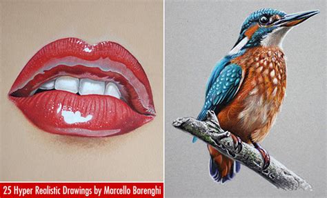 25 Realistic Color Pencil Drawings With Video Tutorials On