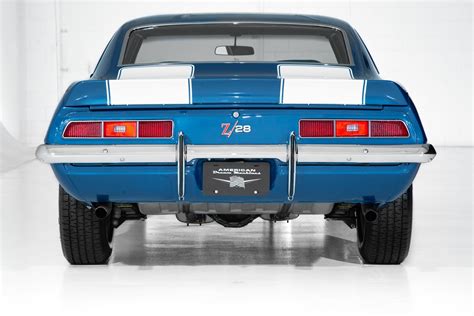 1969 Chevrolet Camaro Dusk Blue Z28 X33 4 Speed Stock 4275 357 Visit