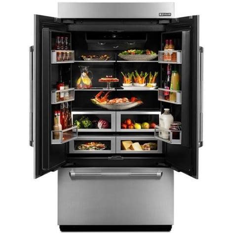 The new range of lg refrigerators come with convertibleplus, inverter linear compressor & door cooling+™ features. Jenn-Air JF42NXFXDE 42 Inch Built In Counter Depth French ...