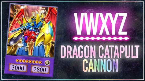 Vwxyz Dragon Catapult Cannon Kc Cup Yu Gi Oh Duel Links Youtube