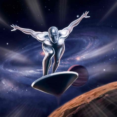 Classic Silver Surfer Pose By Marvingtabacon On Deviantart