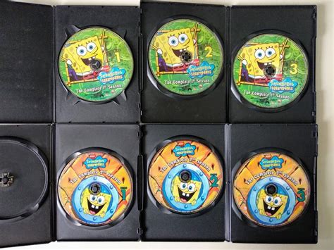 Nickelodeon Spongebob Squarepants Complete Season 1 And 2 Dvd Hobbies