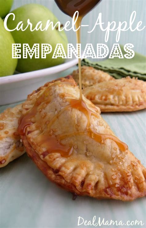 Despite common knowledge, empanadas make fantastic sweet treats as well as savory. Mini Caramel Apple Empanadas Recipe! - DEAL MAMA