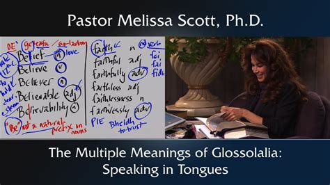 The Multiple Meanings Of Glossolalia Speaking In Tongues Holy Spirit