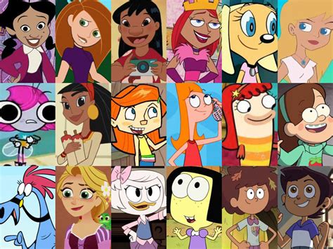 All Female Cartoon Characters Aghipbacid