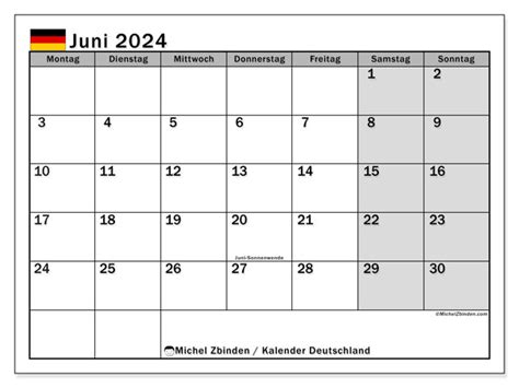 Kalender Juni 2024 Zum Ausdrucken “504ss” Michel Zbinden De